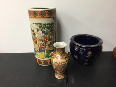 (3) Asian Porcelain