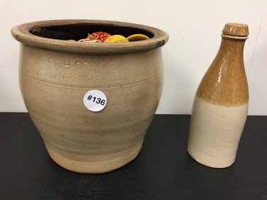(2) Pcs Stoneware