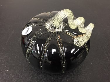 Art Glass Pumpkin