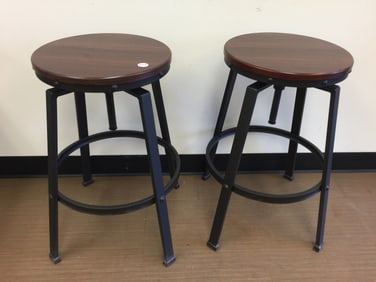 (2) Modern Stools