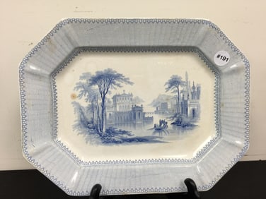 Transferware Platter