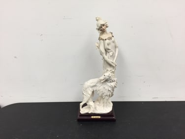 Armani "Lady with Borzoi"