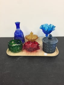 Colored Glass Lot