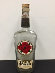 Four Roses Whiskey Bottle