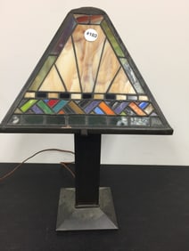 Vintage Leaded Lamp