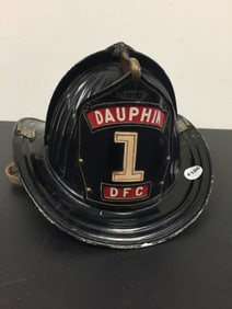 Vintage Dauphin County Fire Fighter Hat