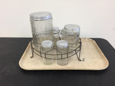 Kitchen Cabinet Jars & Shakers