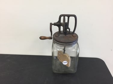Dazey Glass Butter Churn