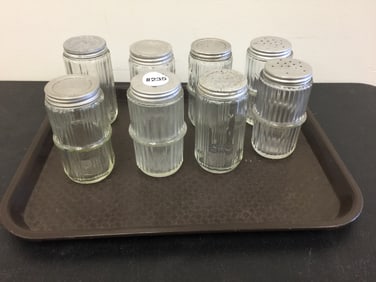 8 Kitchen Cabinet Jars/Shakers