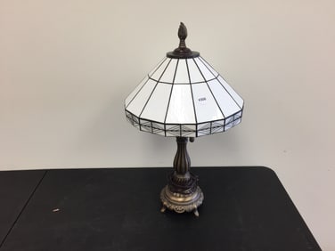 Vintage Slag Glass Light