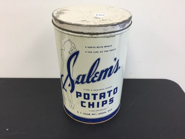 Salem's Potato Chip Can