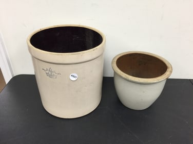 (2) Crocks