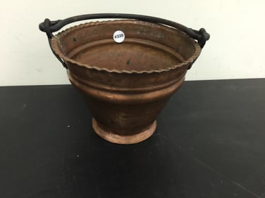 Copper Handle Bucket