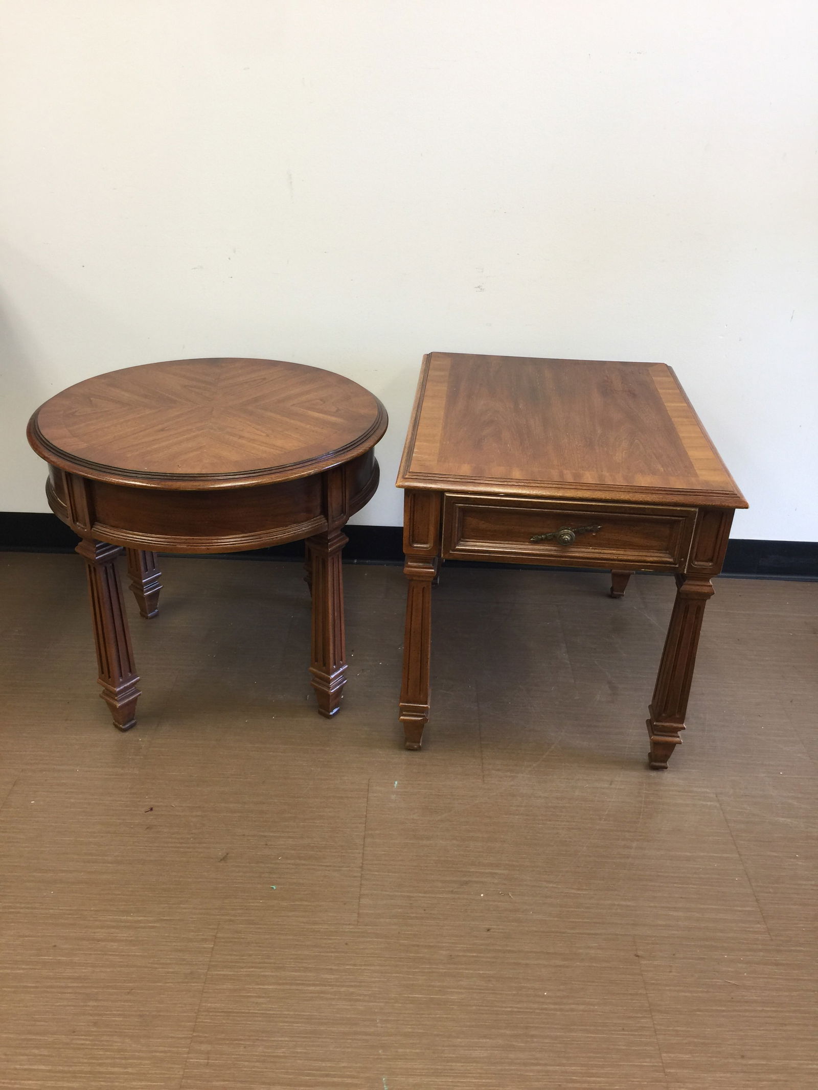 (2) Mahogany Stands (1 of 3)