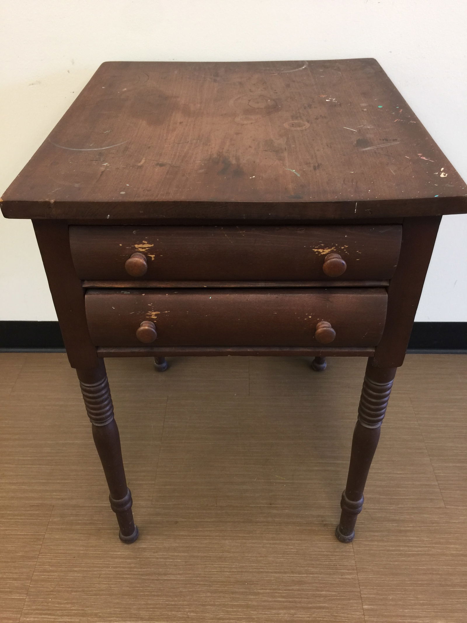 2 Drawer Sheraton Stand (1 of 4)