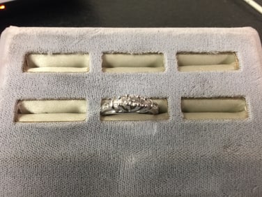 14k White Gold Ring