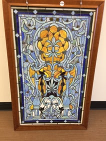 Stained Glass Window Panel