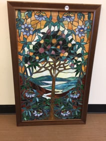 Stained Glass Window Panel