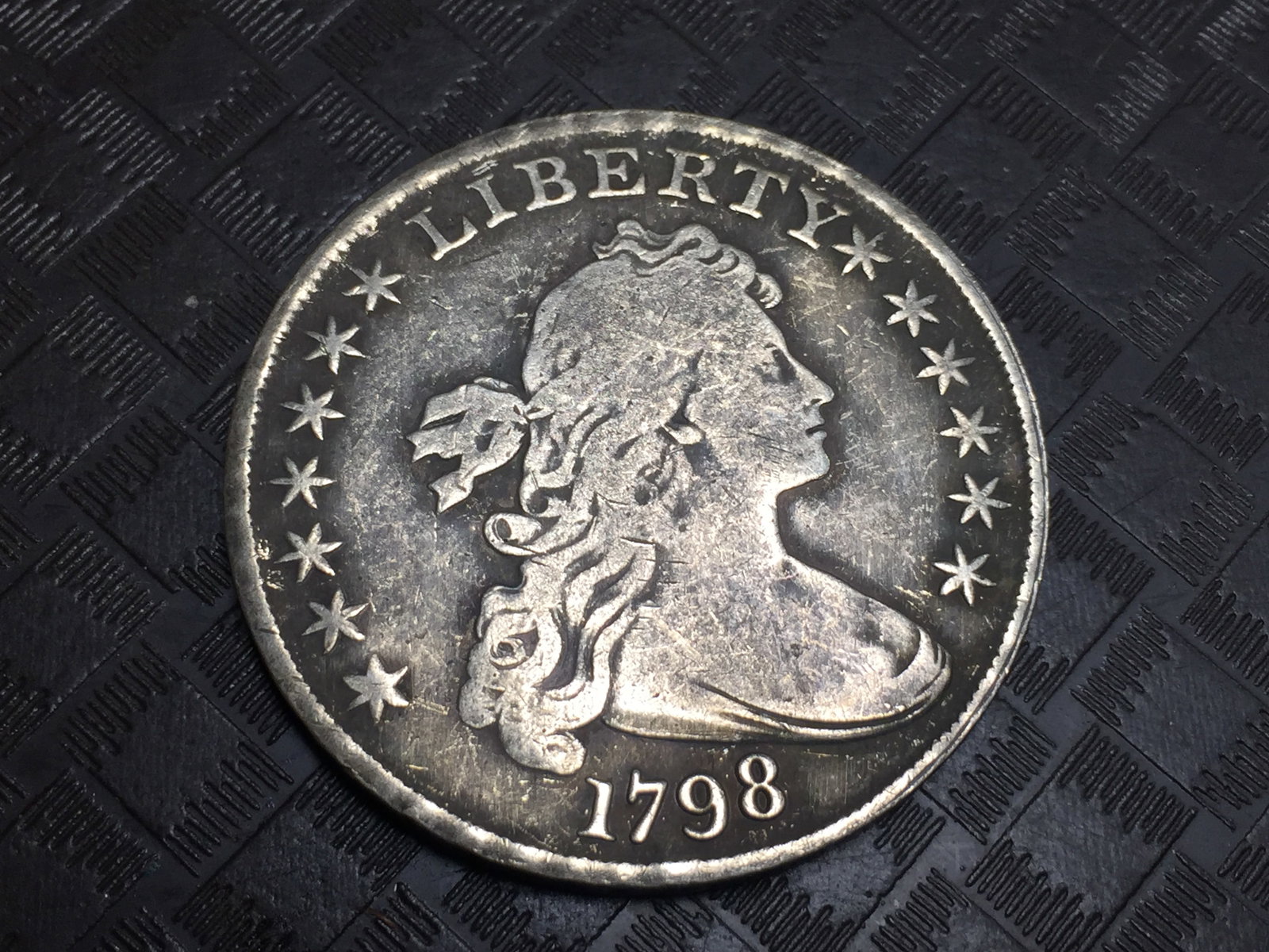 1798 Draped Bust Dollar: 1798.