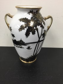 Hand Painted Nippon Vase