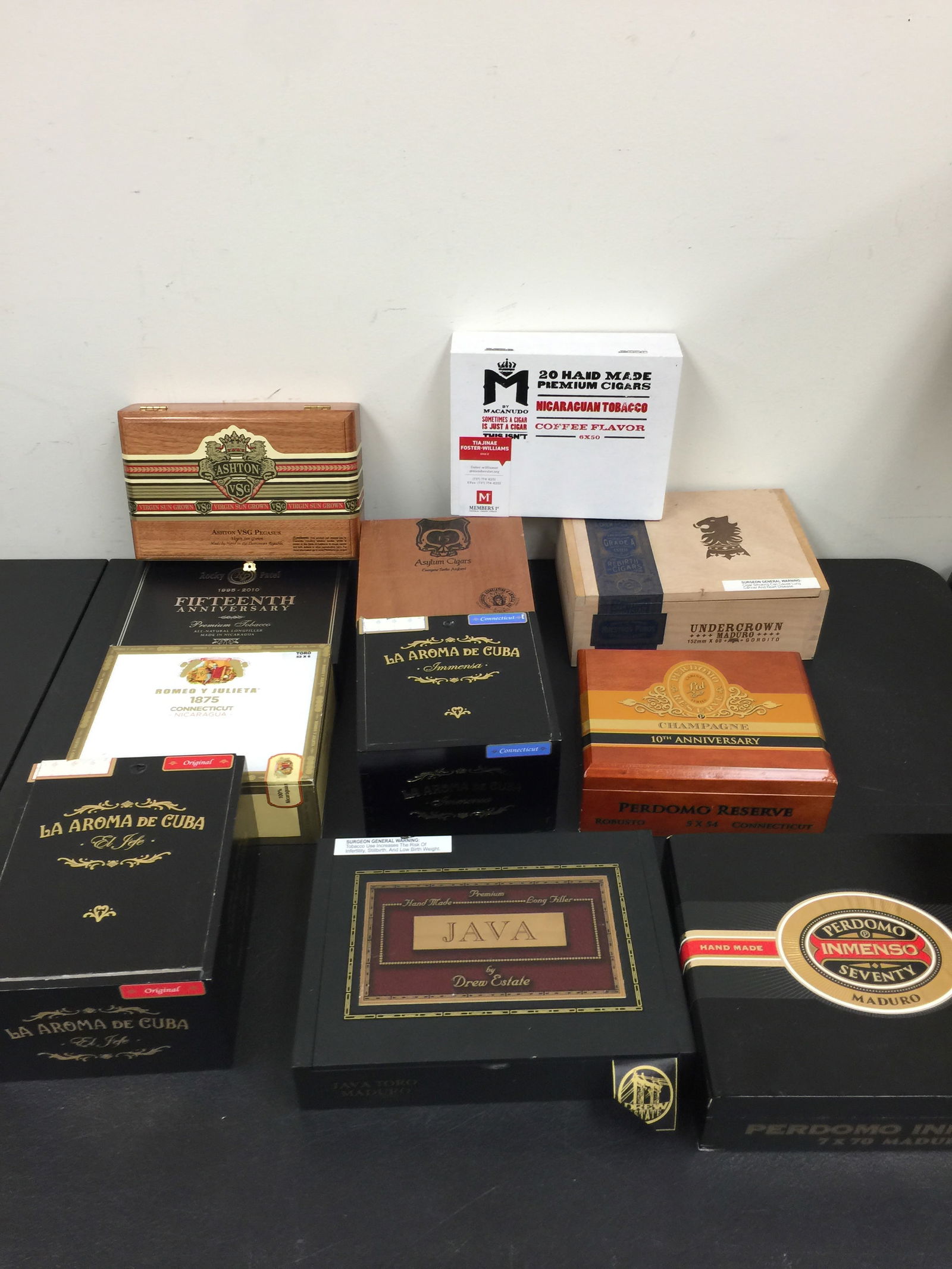 Lot of Cigar Boxes (1 of 4)