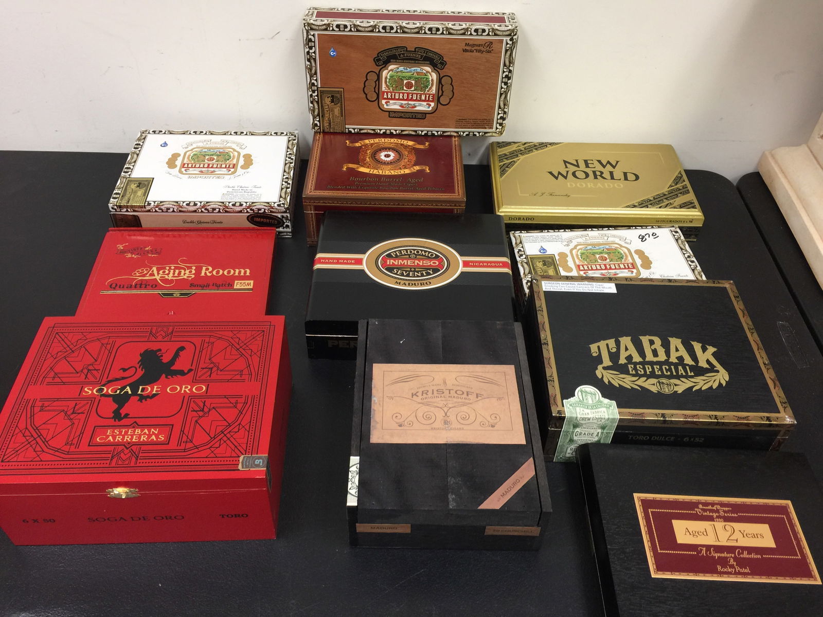 Lot of Cigar Boxes (1 of 3)