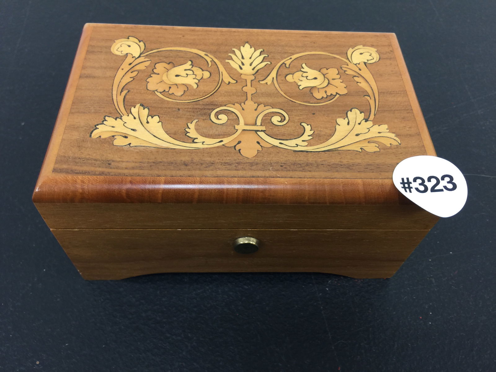 Thorens Music Box: 6" W