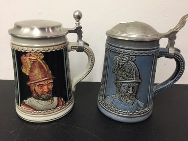 2 German Steins