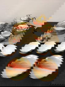 Noritake Tree in the Meadow Luncheon Set