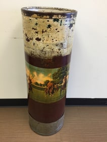 Polo Decorated Trash Can
