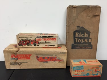 Vintage Toy Boxes
