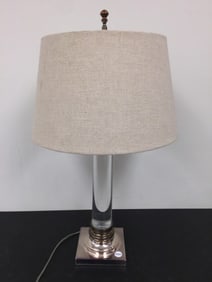 Lucite Lamp