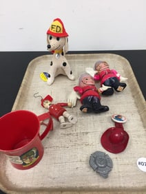 Vintage Fireman & Police Lot