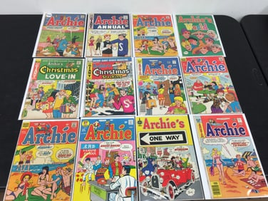 12 Archie Comic Books