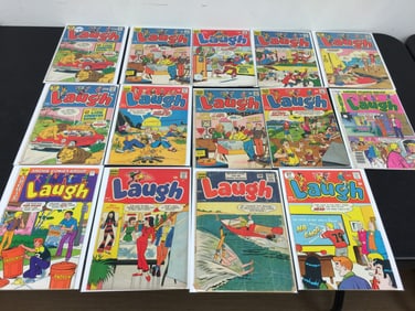 14 Laugh Comic Books