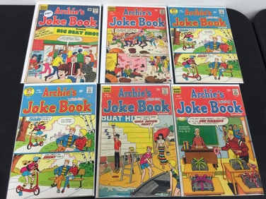 6 Archie's Joke Book Comics