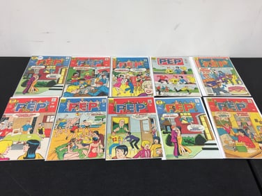 10 Pep Comic Books
