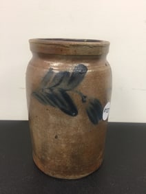 Stoneware Cobalt Crock