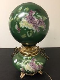 Hand Painted GWTW Lamp