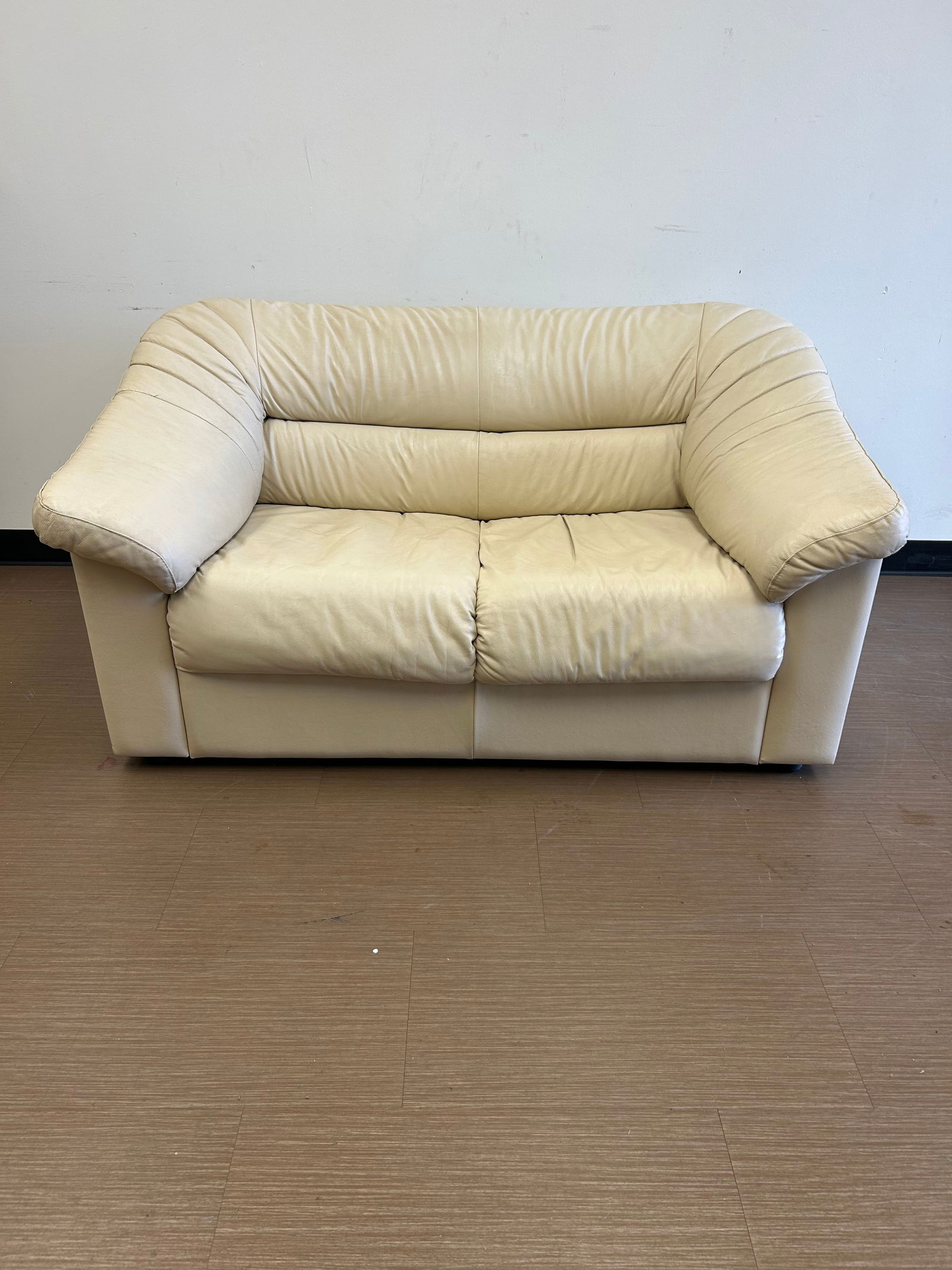Italian Leather MCM Sofa (1 of 9)