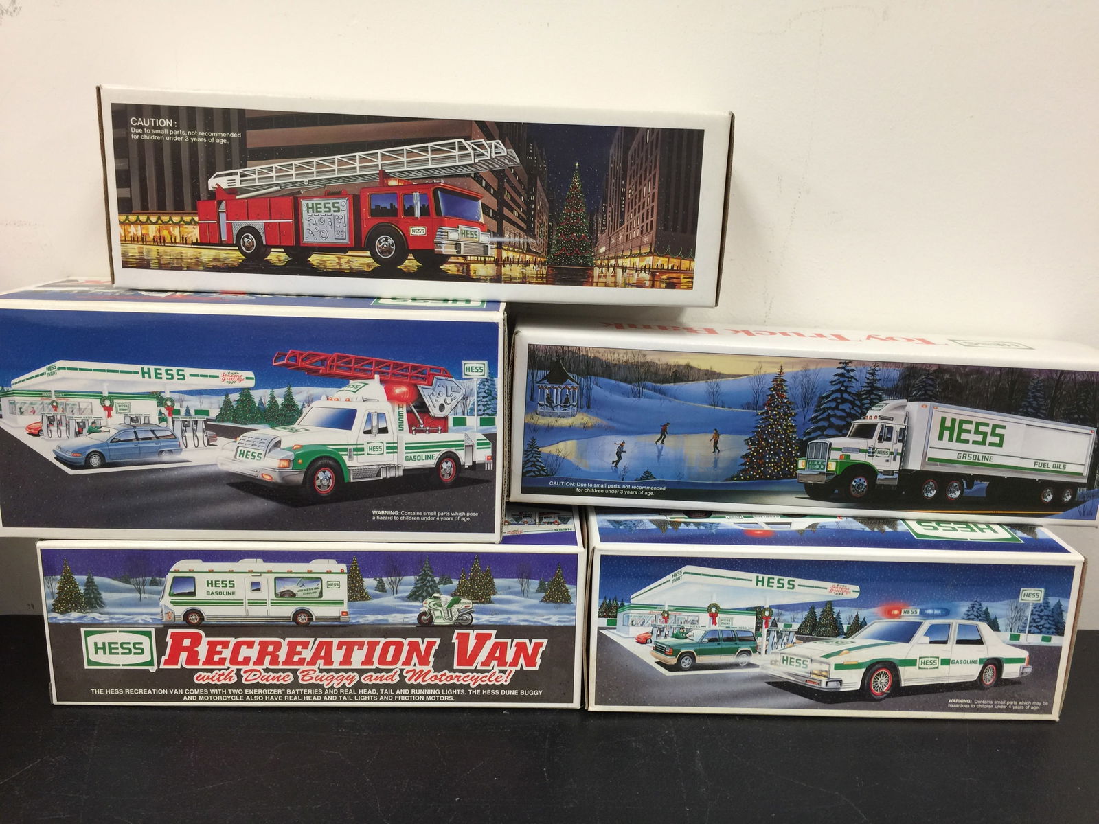 5 Hess Trucks