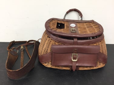 Vintage Fishing Creel