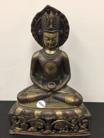 Bronze Himalayan Buddha