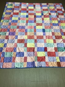 Vintage Silk Crazy Quilt