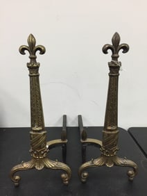 Pair of Rostand Andirons
