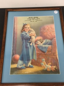 Vintage Buck Hotel Advertisement