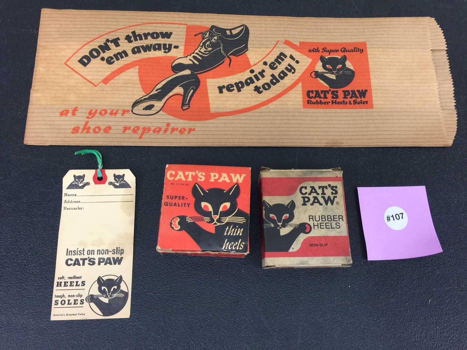 Cats Paw Advertising Lot (1 of 4)
