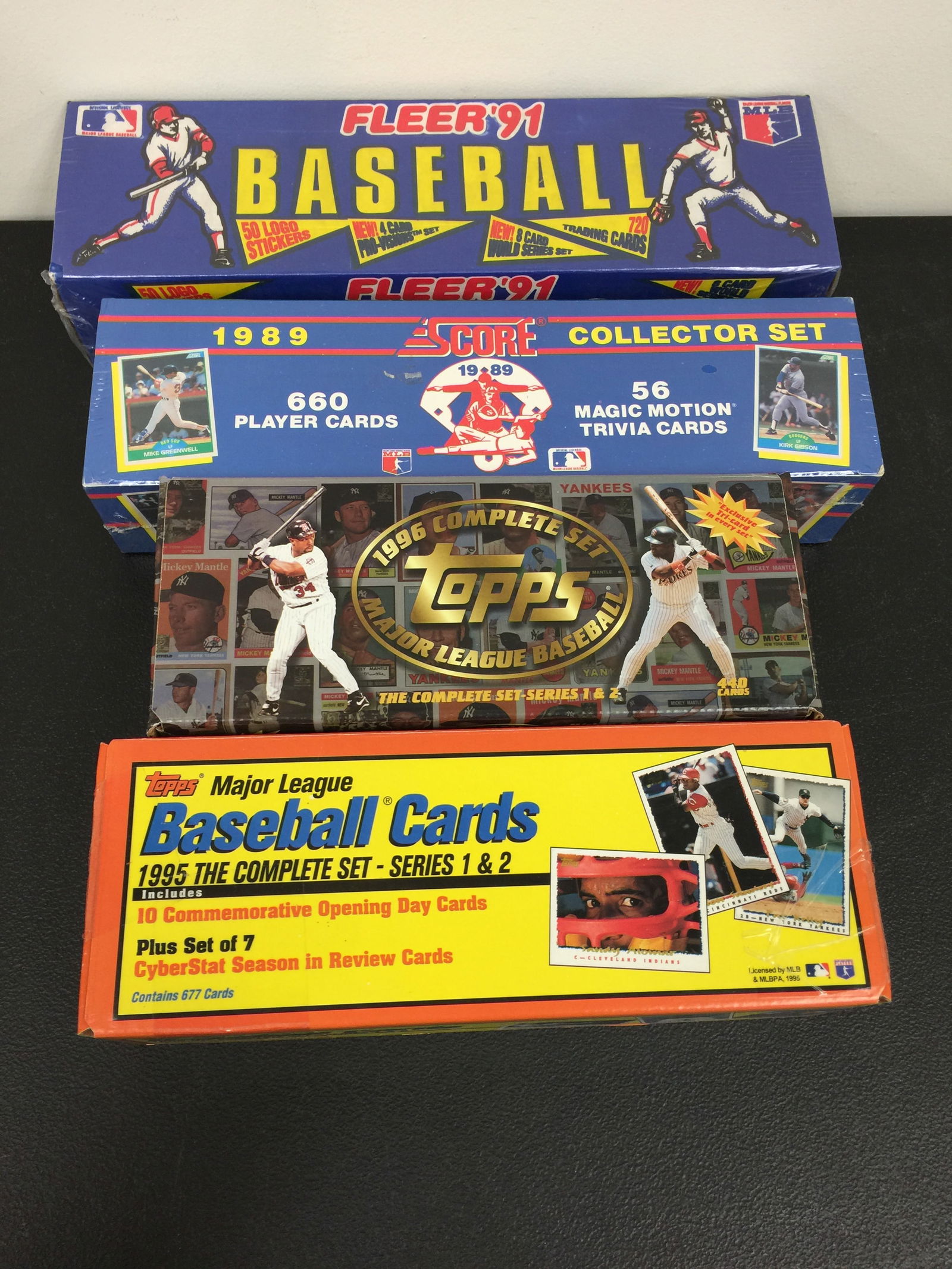 4 Sets of Baseball Cards (1 of 2)