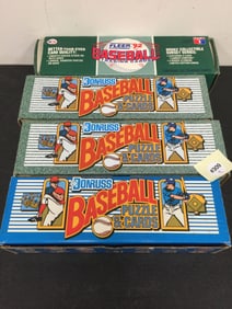4 Sets Baseball Cards
