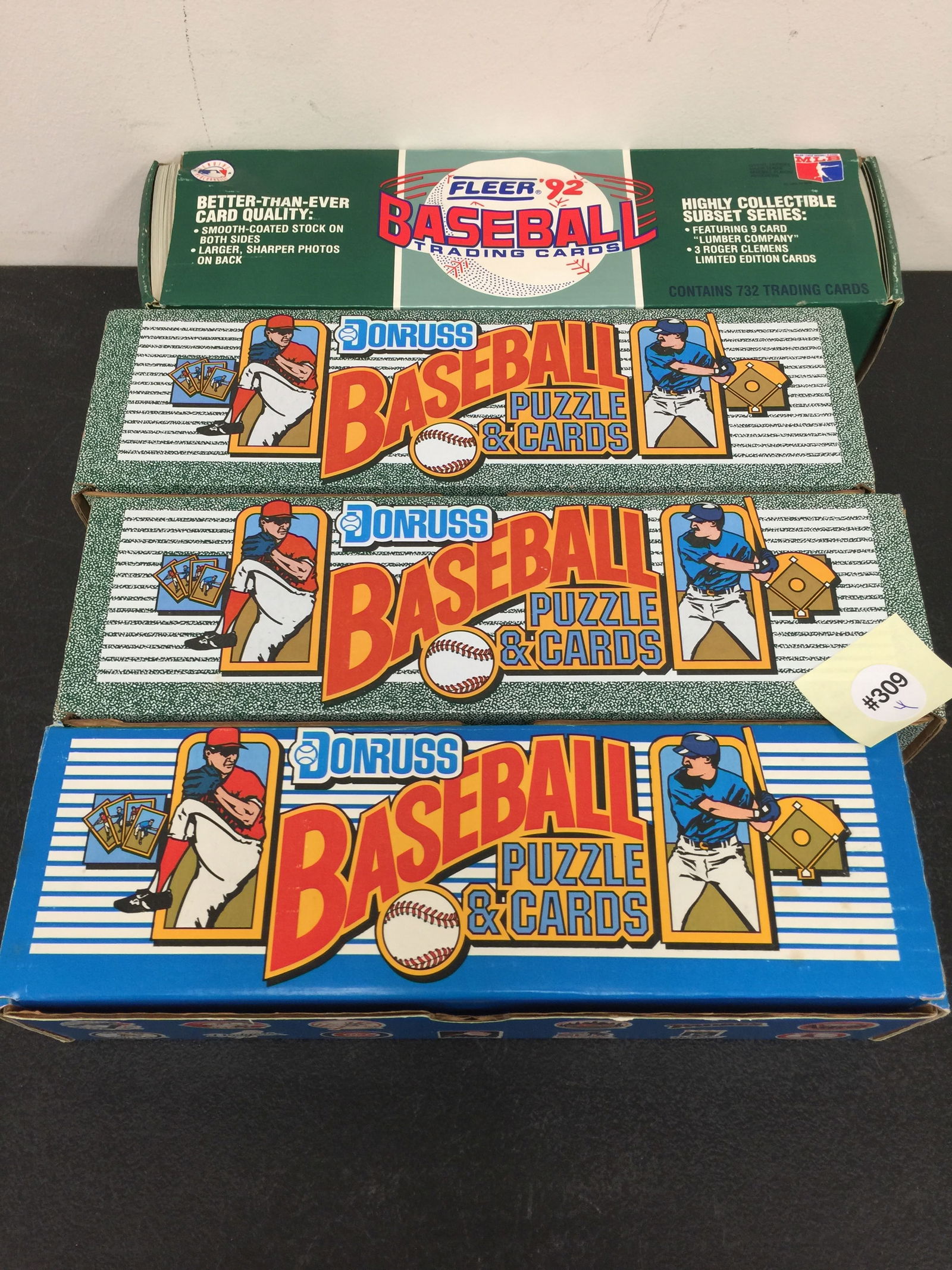 4 Sets Baseball Cards (1 of 2)